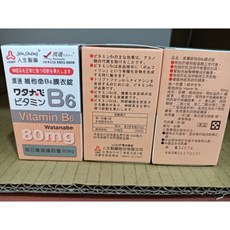人生製藥 渡邊 維他命B12 膜衣錠 1000μg, 1個