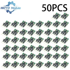 강압 승압 컨버터 LM2596 전압변환 조명 자동차 튜닝 1-50PCS 미니 1.8V 3V 3.7V 5V 3.3V 부스트 벅 저소음 조절 충전 펌프 2 in 1 DC-DC, [03] 50pcs