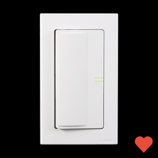 인테리어조명 스위치 와이드 1구 로 형광