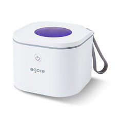 에고르 와이드핏 휴대용 쪽쪽이 살균기, EGUV-100, 화이트 EGUV-100, 화이트