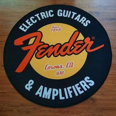 이프런 드럼카페트 드럼카펫 전자드럼 패드 카페트, 1개, 옐로우 베이스