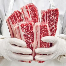 베스트밀 호주산 곡물 블랙앵거스 순수 678 꽃 우대갈비 꽃갈비, 2개, 1kg