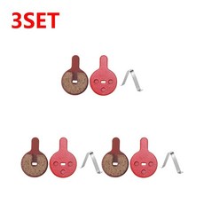 세미 메탈릭 자전거 브레이크 패드 산악 사이클링 디스크 부품 1, 3 SET