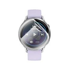 Garmin Venu 4 水凝膜保護貼，全透明TPU軟膜，適用41mm/45mm，手錶螢幕保護, 透明軟膜, 1個