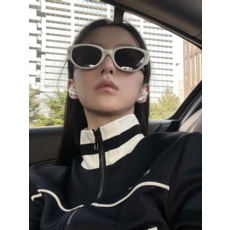 復古貓眼太陽眼鏡，小臉防曬個性墨鏡