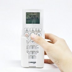 리브온 리모컨 수납 정리 거치대 보관함 홀더포함, 화이트, 2개