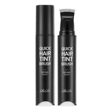 리르 퀵 헤어 틴트 브러쉬 20ml, BLACK, 2개