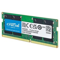 크루셜 노트북 메모리 램 16gB DDR4 3200MHz CL22 (CT16g4SFRA32A)