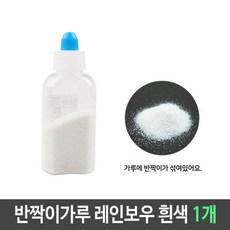반짝이 펄 가루 레인보우 백색 흰색 1개, 빠른배송
