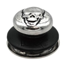 LOXX-E-SKULL 德國製 骷髏圖案 安全背扣 背帶釘, 1個