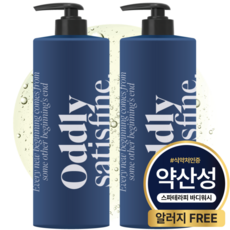 오들리 배스 약산성 저자극 바디워시 알러지 FREE 일랑일랑향, 2개, 1L