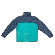 Columbia 남성용 그래나이트 마운틴 풀 지퍼 플리스 재킷 (XL 블루/스트롱 아쿠아) 블루/스트롱 아쿠아