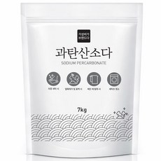 가성비가브랜드다 과탄산소다 표백제 7KG 파우치 지퍼백, 1개
