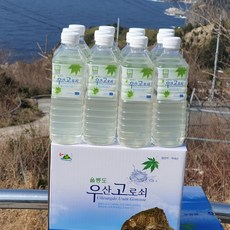 울릉도 고로쇠물 첫물 원액 500ml(12병) 인삼맛 사은품증정, 12개, 500ml