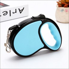 뉴비아 강아지 자동 리드줄 NVA-LDJ001, NVA-LDJ001 5M 블루, 1개