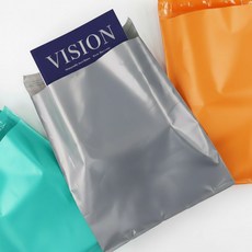 블레스팩 HD 은회색 택배봉투 25x35+4 (100매) 의류·잡화용, 단품