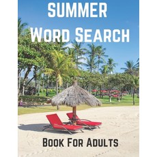Summer Word Search Book For Adults: Large Print Puzzle Book Gift With Answers Paperback, Independently Published