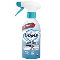 QUAN YAO 浴室清潔噴霧, 1個, UBELA浴室清潔劑+噴頭-300ML
