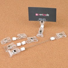 1X5개 메모클립 집게형 2P 쇼클립 네임텍클립 메모꽂이 네임텍집게 z918, 집게 중