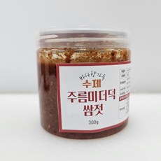 국내산 주름미더덕 쌈젓 300g, 1개