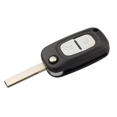 Renault Clio 3 Megane Kangoo Modus용 Hindley 2 버튼 플립 접이식 원격 제어 자동차 키 쉘 케이스 포브, [01] 2 Buttons, 1개