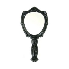 세븐스타 엔틱거울 소형 8.5 x 16.9 cm 손거울 휴대용 공주 거울 핸드, 3개