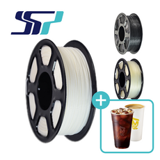 샘샘3D PLA 필라멘트 1kg 1.75mm 화이트 블랙 투명 3D프린터 뱀부랩호환, PLA1kg