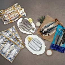 제주 수산물 3종 (갈치 21토막+자반고등어 4마리+굴비 10마리), 1세트, 2350g