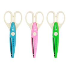 피스코리아 평화 비두리 핑킹가위2, 랜덤, 10개