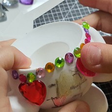 스티커 데코 문구 큐빅 보석 장식용