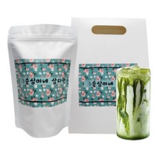 첫물 가루녹차 제주유기농말차가루 100g 선물 포장용, 1개, 1개입