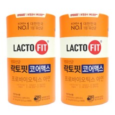 락토핏 종근당건강 생유산균 코어맥스, 120g, 2개
