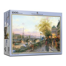 직소퍼즐 토마스 킨케이드 에펠탑 1000피스 PL1140, 없음, 1개