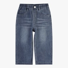 [AK플라자] [밀리밤] 시원 소재 일자핏 데님 바지 MLTJ25S63