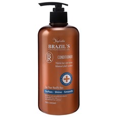 BR 곱슬 반곱슬용 매직스트레이트 케라틴컨디셔너, 1개, 500ml