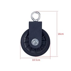 이두근 훈련 로프 라트 풀다운 바 백 블래스터 가슴 근육 운동 그립 핸들 체육관 홈 풀리 케이블 장비, 01 4