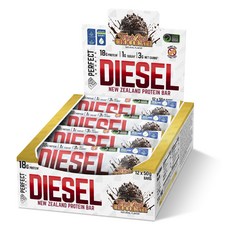 Perfect Sports Diesel 紐西蘭蛋白棒 三重濃郁巧克力, 12個, 50g