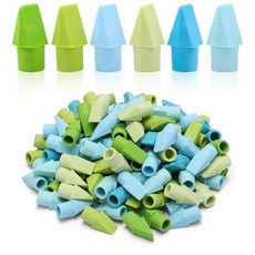 SIKAO 지우개 용 천연 연필 탑 지우개 125팩 연필용 중성 자연에서 영감을 받은 색상 교사 및 학생을 위한 교실 필수 아이템 학용품 142864, Natural