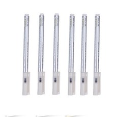 臺灣出貨 消失筆 練字筆 褪色筆 熱消筆 大容量特粗杆高溫筆消失筆服裝專用皮革褪色熱消, 白色6根, 1個