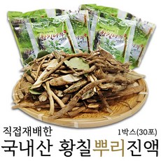 불로초황칠나라 황칠뿌리진액 황칠나무 뿌리 액기스, 30개, 70ml