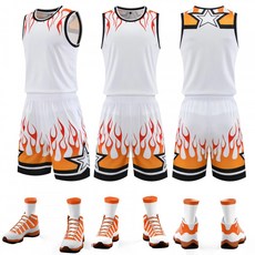 농구 유니폼 나시 세트 남성용 경기 훈련용 농구용품 민소매 저지 트레이닝복 스포츠웨어 편안한 착용감 활동성 높은 디자인