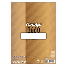 폼텍 물류관리용 라벨용지 LQ-3660 8칸 20매, 상세페이지 참조