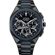 CITIZEN ATTESA GPS衛星對時 光動能腕錶 湛藍星空款 CC4106-74E