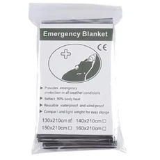 배낭 여행 캠핑 및 야생 생존을 위한 소형 비상 담요 - 빠른 배포 기능을 갖춘 초박형 마일라 소재, 1개, 03 1 pack