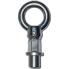 11981216 낚시 전동릴 부품 단품 호환 부속 캡틴 A 크래프트 편리한 단조 링 용접 클램프 너트 M5 TYPE-D 다이와용