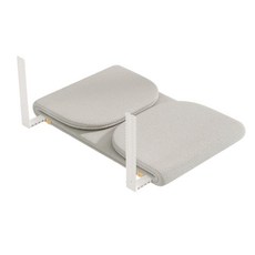 Mommywant 成人旅行床護欄 高度可自由升降 簡易折疊好收納 寶寶安全防護, 灰色, 1個