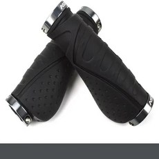 알루미늄 합금 자전거 핸들 바 그립 라이딩 바이스 장비 산악 바 액세서리, 04 Black-Titanium, 1개