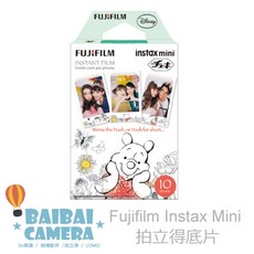 FUJIFILM 富士 Instax Mini 拍立得底片 小熊維尼款, 1個