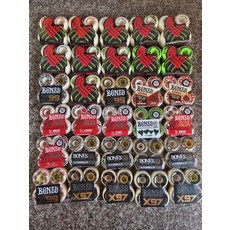 Bones Powell 滑板輪 STF 系列 龍輪 52mm-55mm 美國製造 X配方, 如圖所示, 1個