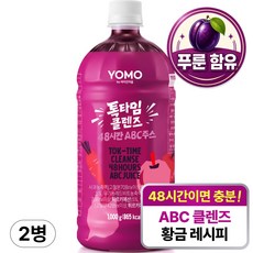 비타민마을 요모 톡타임 클렌즈 48시간 ABC주스, 2개, 1kg